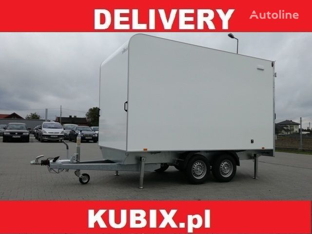 ny Kubix Twin-axle insulated van with wheels under Tomplan TFSP 360T.00 anhænger lukket kasse