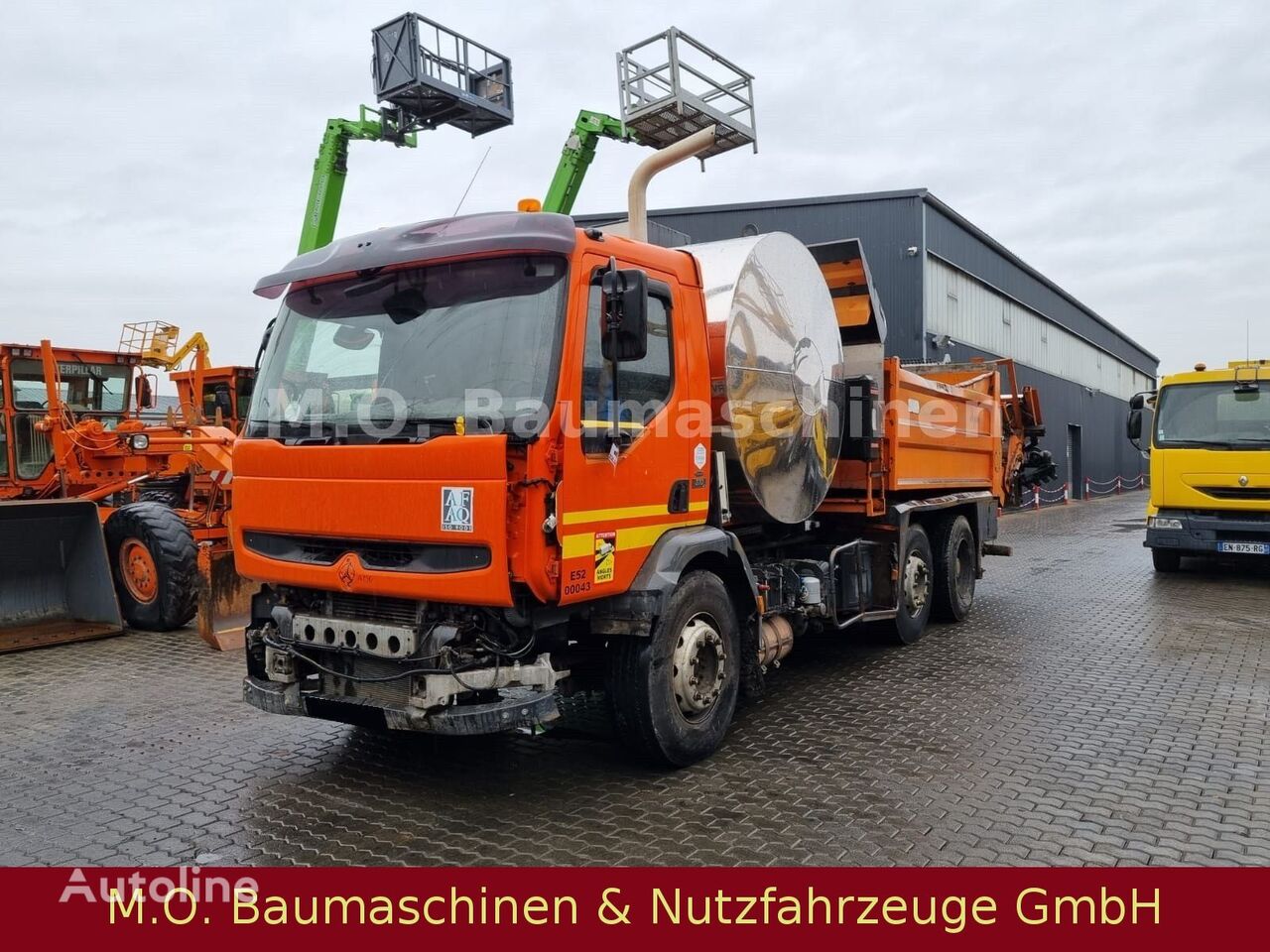 Renault Premium 370 dci / Asphalt-Bitumen-Sprayer / 6x2 asfalttransporter