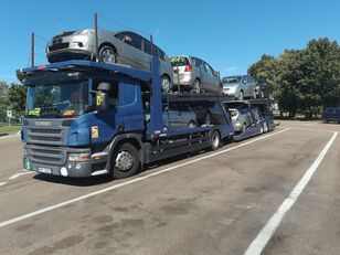 Scania P420 autotransport + anhænger autotransport