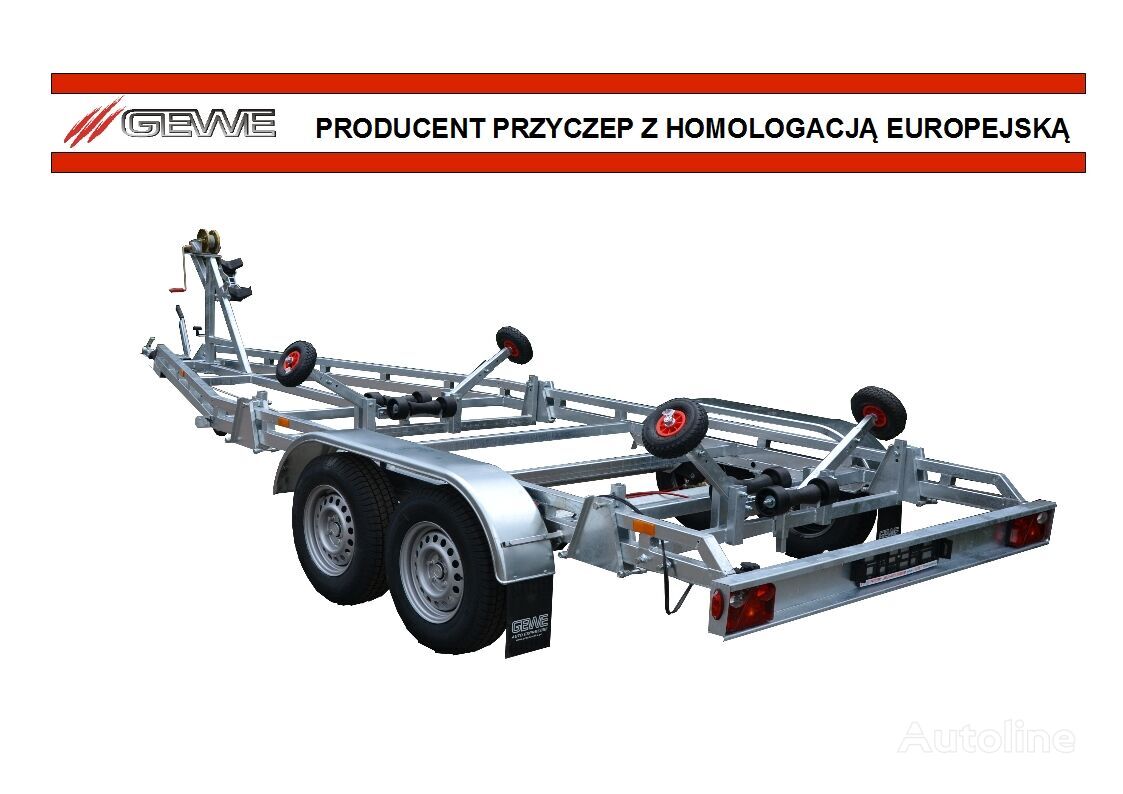 ny Gewe PRZYCZEPA PODŁODZIOWA L3500E/1 bådtrailer