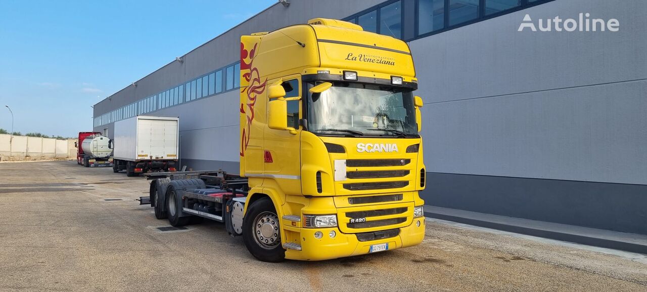 Scania R 420 containerchassis