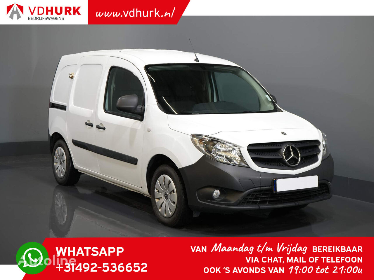 Mercedes-Benz Citan 109 CDI 95 pk 6 bak/ Sortimo inrichting/ PDC/ Airco/ Trekh kassevogn