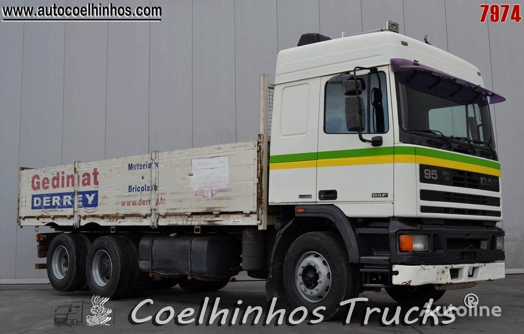 DAF 95 ATi 360  fladvogn lastbil