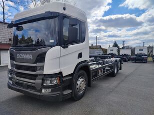 ny Scania P410 B fladvogn lastbil