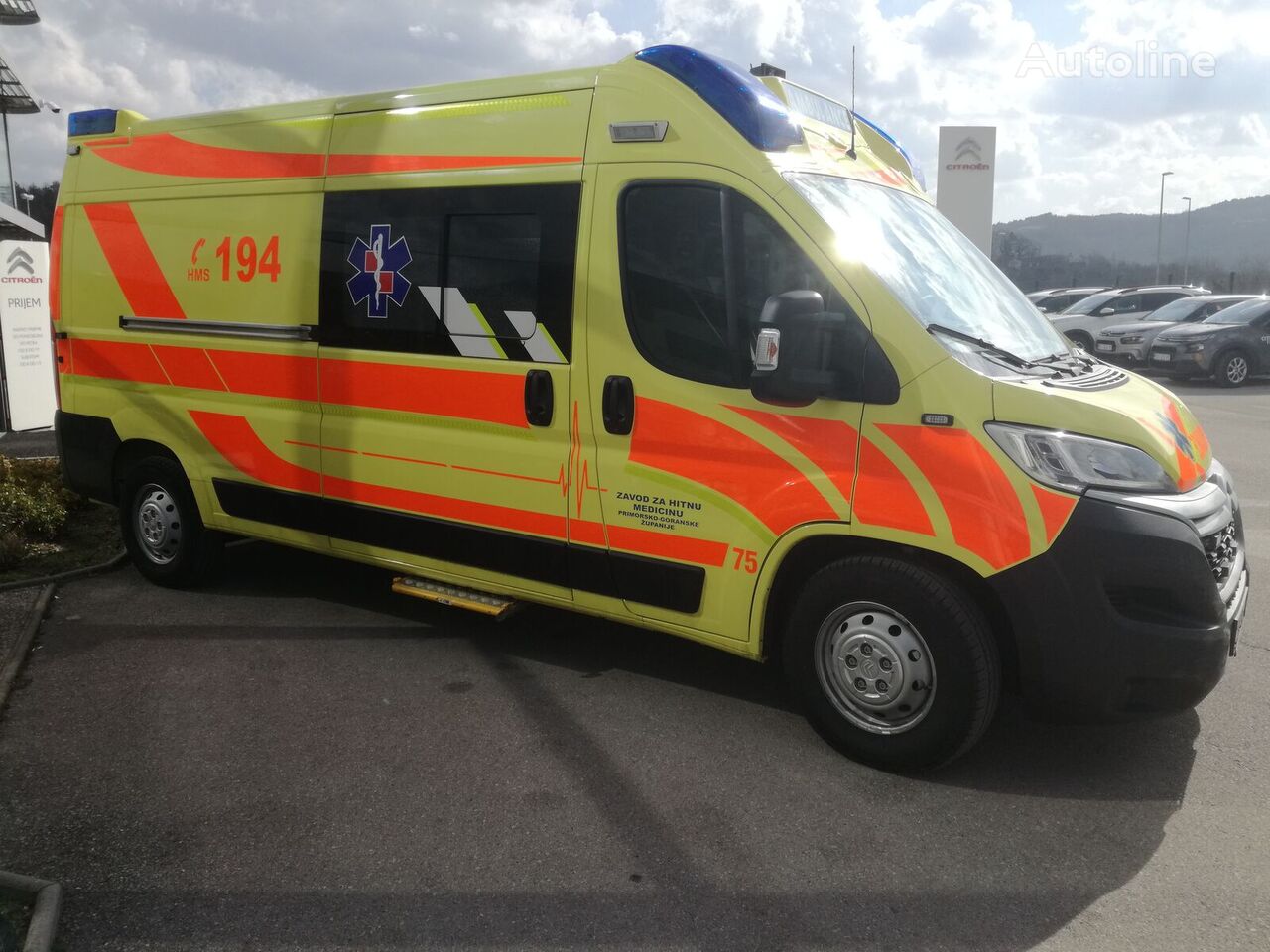 ny Citroen Jumper L3H2 ambulance