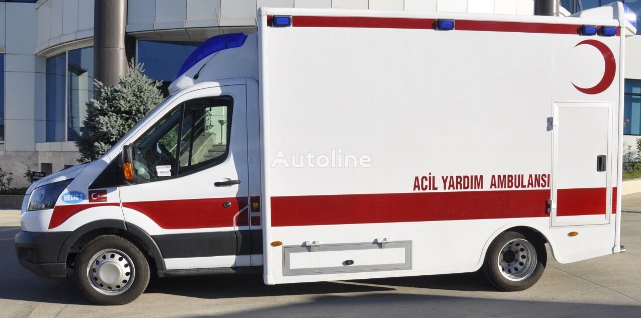 ny Ford Transit Box Type Fully Equipment Ambulance