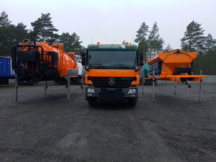 Mercedes-Benz ACTROS 2636 6x4 WUKO + MUT SAND MACHINE FOR CHANNEL CLEANING sand og saltspredere