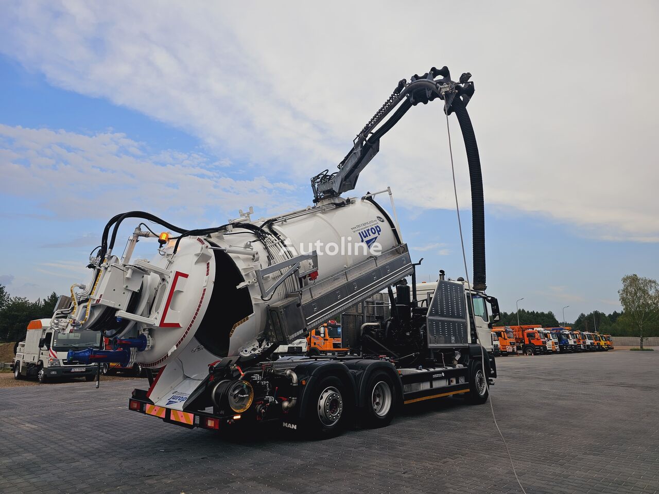 MAN JUROP VJC9 / 5 2010 WUKO for collecting liquid waste spuler