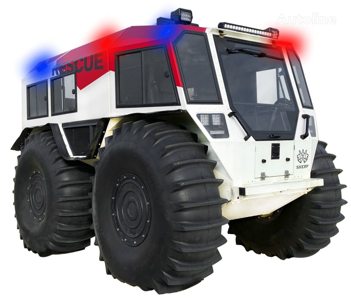 ny Sherp Search & Rescue all-terrain vehicle, utility terrain vehicle universelt kommunalt køretøj