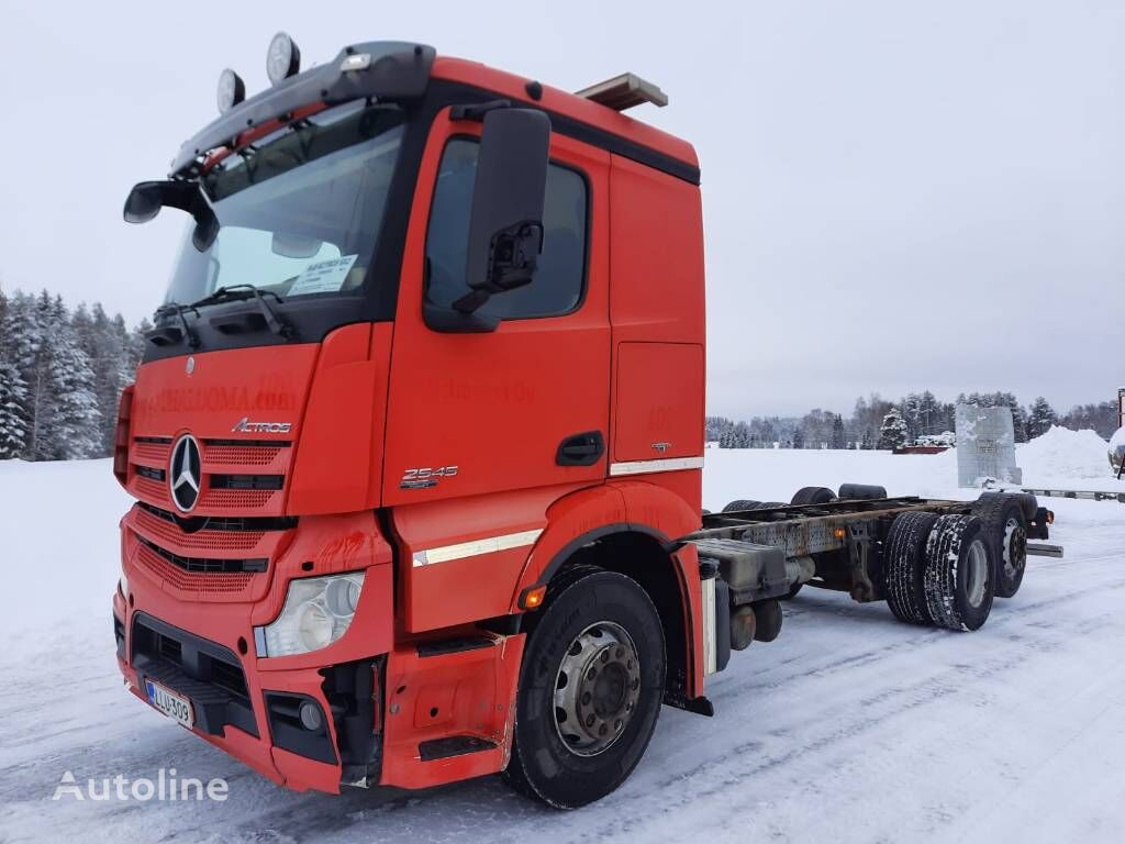 Mercedes-Benz Actros 2545 lastbil chassis