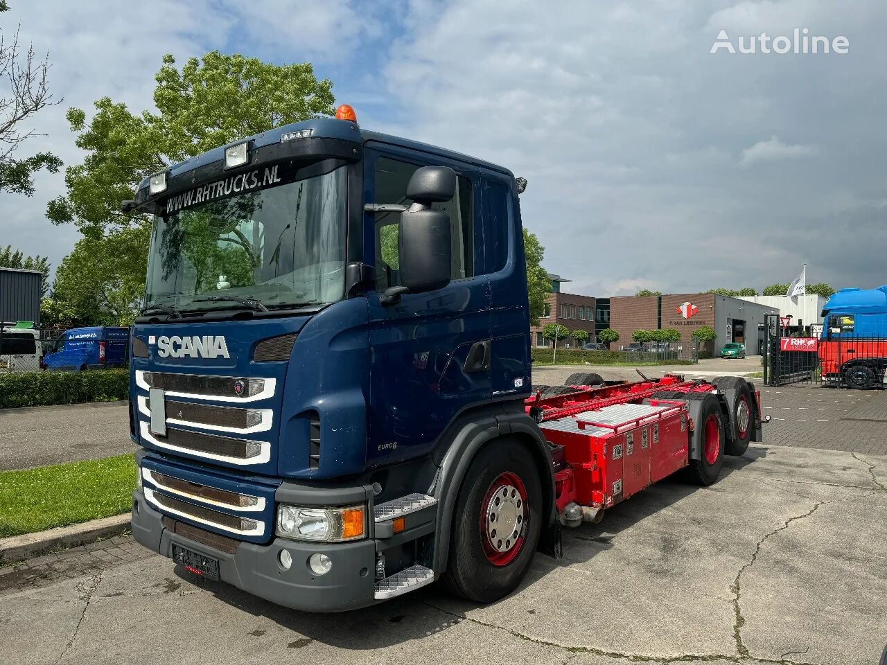 Scania G440 6X2 EURO 6 - CHASSIS + STEERING AXLE lastbil chassis