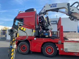 Volvo FH 480 8x4 | Pesci SE615 - 8 extensions with winch and jib 4 ext lastbil kassevogn