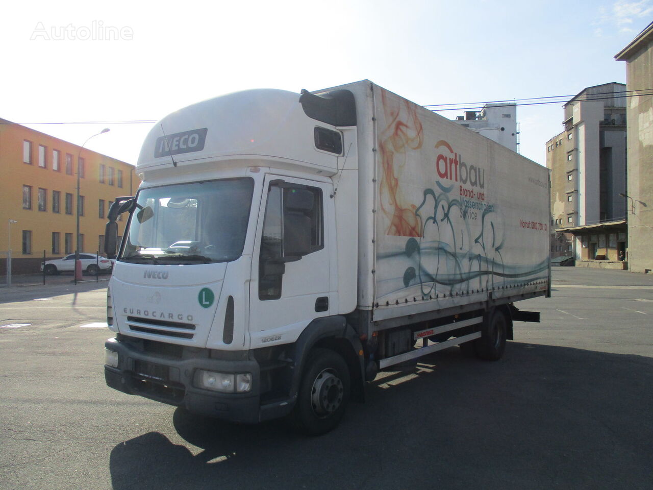 IVECO 120E22...euro5...12tun... presenning lastbil