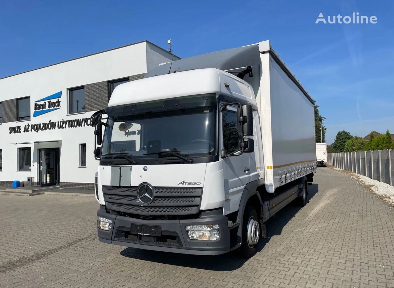 Mercedes-Benz ATEGO 1221, KABINA SYPIALNA! presenning lastbil