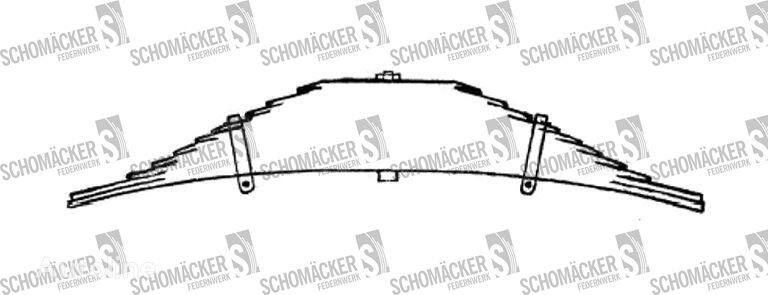 Scania Schomäcker 90093000 |O.E. 247749 247749 fjeder til lastbil