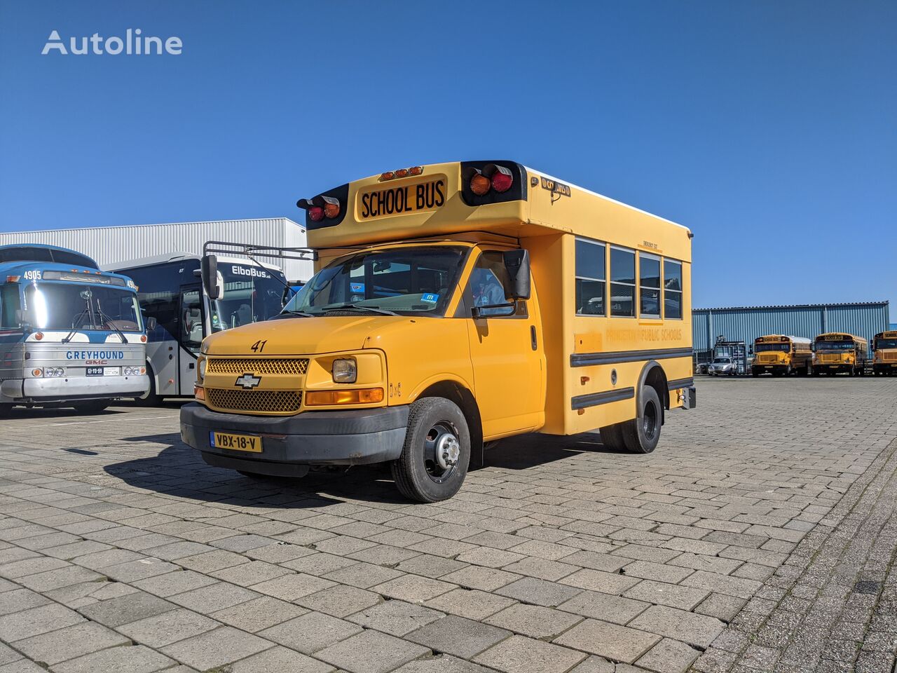 Chevrolet mini schoolbus für Womo oder Foodtruck skolebus