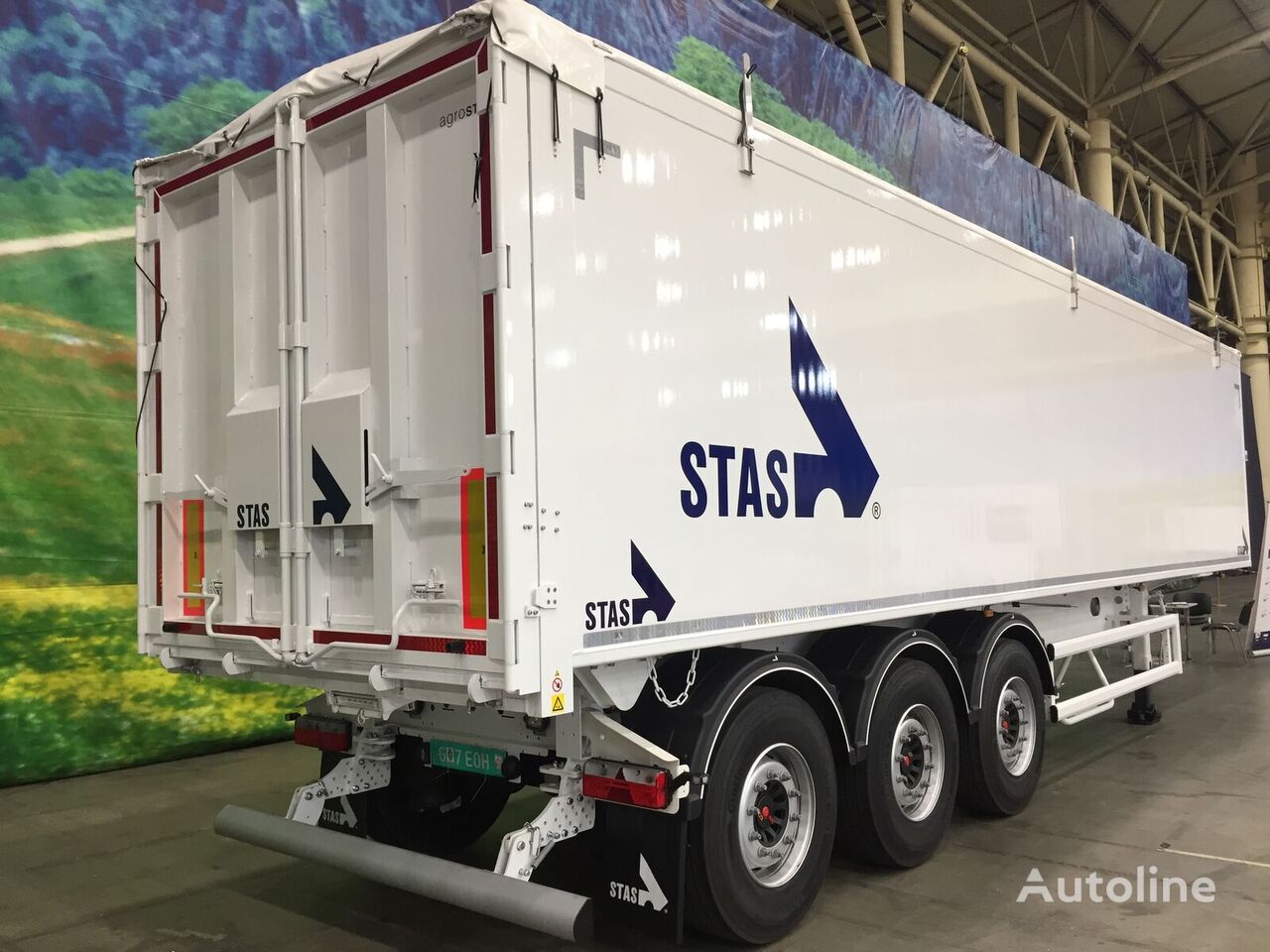 ny Stas AgroStar sættevogn korntransport