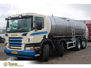 Scania P340 milk/water + 19.500 liter + 8x2 tankbil lastbil