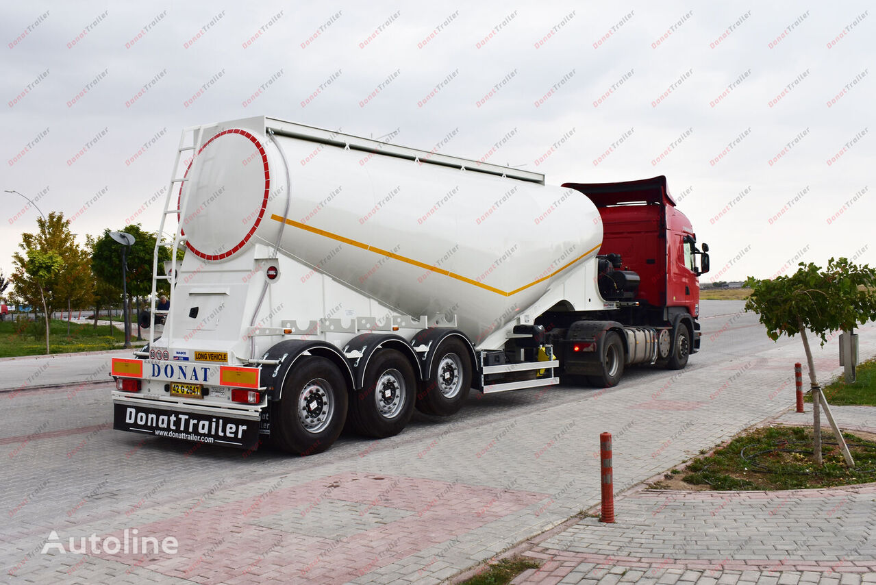 ny Donat Dry Bulk Cement Semitrailer silotank