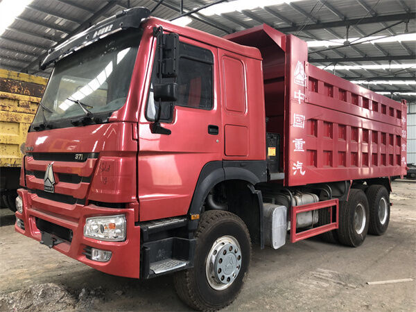HOWO 371hp,375hp 40T used dump truck with warranty tippelad lastbil