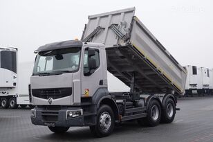 Renault Kerax 460 3 way Meiller tipper 6x4 tippelad lastbil