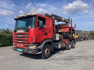 Scania R164 480 tømmervogn